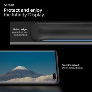 Galaxy S10 Plus Case Silicone Fit by Spigen - Black - 606CS25783 - Image 7