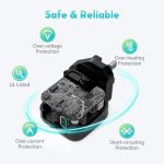 18 W USB C Power Delivery Charger & Quick Charge 3.0 Dual Port Wall Charger by RAVPower - Black - RP-PC108 - UK Plug - Image 5