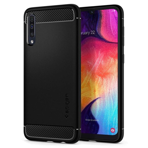 galaxy a50 rugged armor spigen