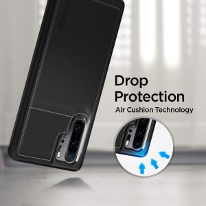 Spigen Huawei P30 Pro Rugged Armor - Matte Black - Image 3