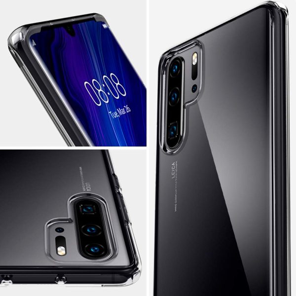 Spigen Huawei P30 Pro Ultra Hybrid Case - Crystal Clear - Image 6