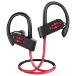 Flame 2 Bluetooth Earphones Sports Water Resistant by MPOW - Red