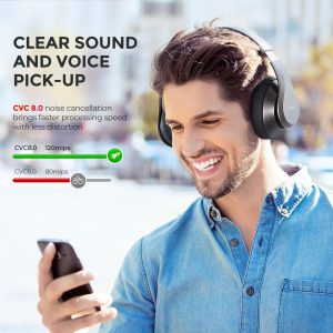 mpow h20 headphones cvc 8.0