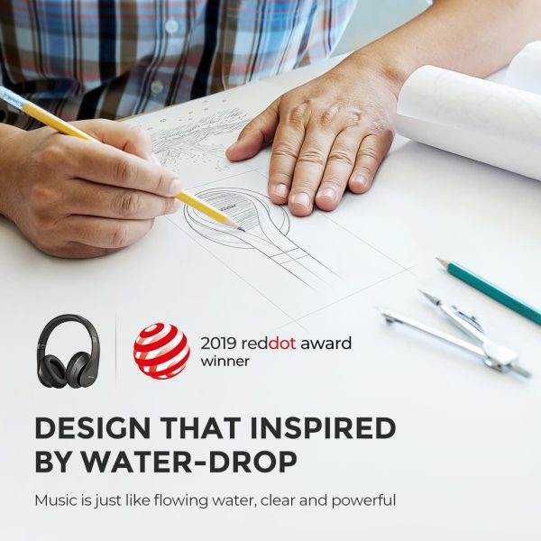 mpow h20 waterdrop design