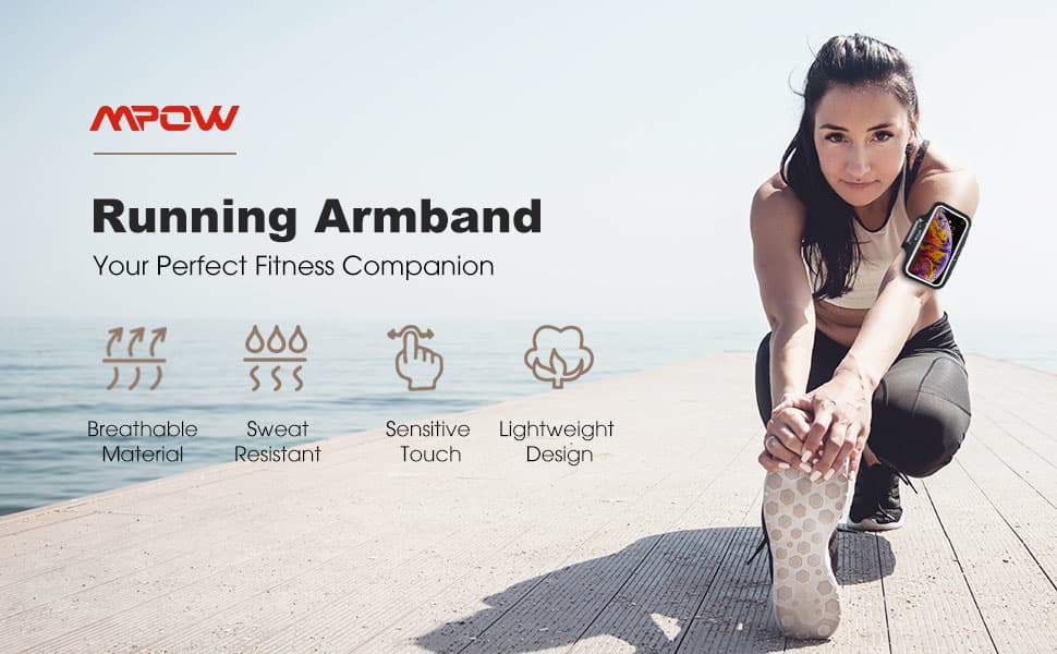 universal sports arm band by mpow