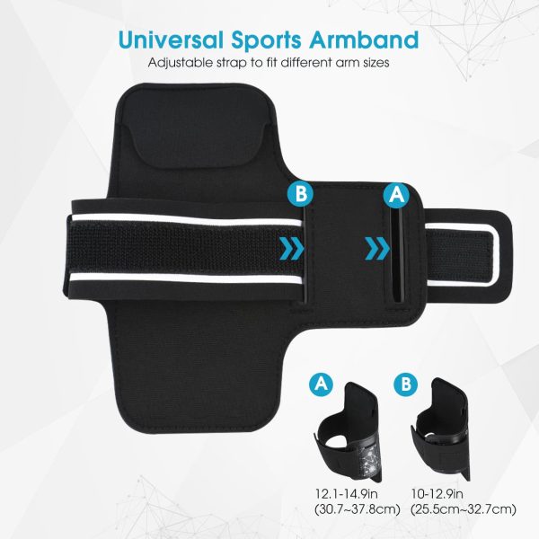 mppa156ab_b3_v01_180_ImSsu Universal Arm Band by MPOW Neoprene Fabric - Black - MPPA156AB - Image 12