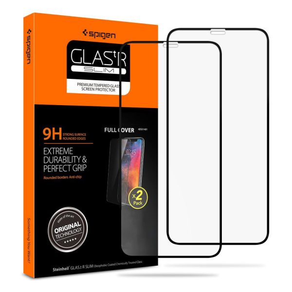 iPhone 11 Pro Max / iPhone XS Max Screen Protector GLAS.tR Slim Full Cover - 2 PACK - 065GL25103 - Image 7