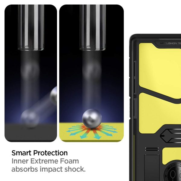 612tnWcTDqL._SL1000_ Galaxy Note 10 Case Tough Armor - Black - 628CS27380 - Image 8