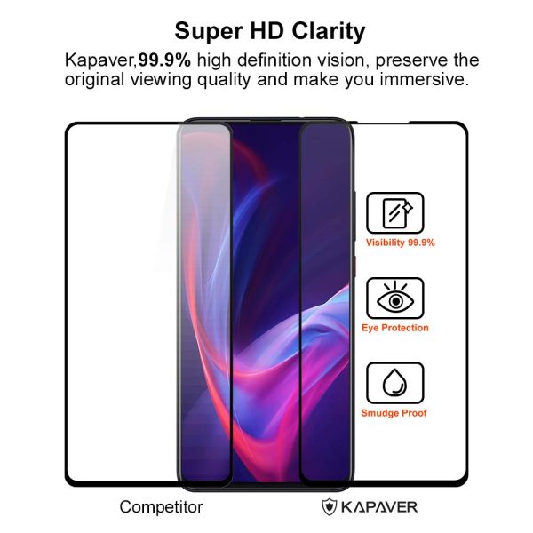 Mi 9T / Mi 9T Pro / Redmi K20 / Redmi K20 Pro 3D Tempered Glass Full Glue by KAPAVER - Image 3