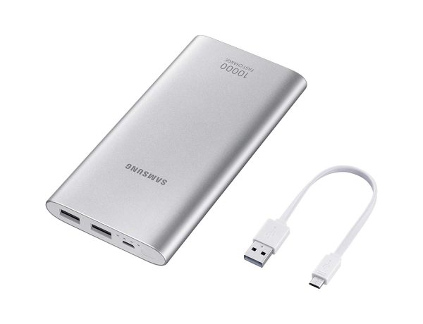Samsung 10000mAH Lithium Ion Power Bank (Silver) Micro USB - Image 4