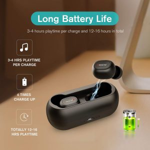 T1C Upgraded True Wireless Earbuds Bluetooth 5.0 by QCY - White - Image 3