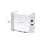 Anker PowerPort 2 Lite - White EU PLUG - A2129J21