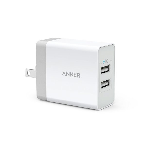 Anker PowerPort 2 Lite - White EU PLUG - A2129J21 - Image 1