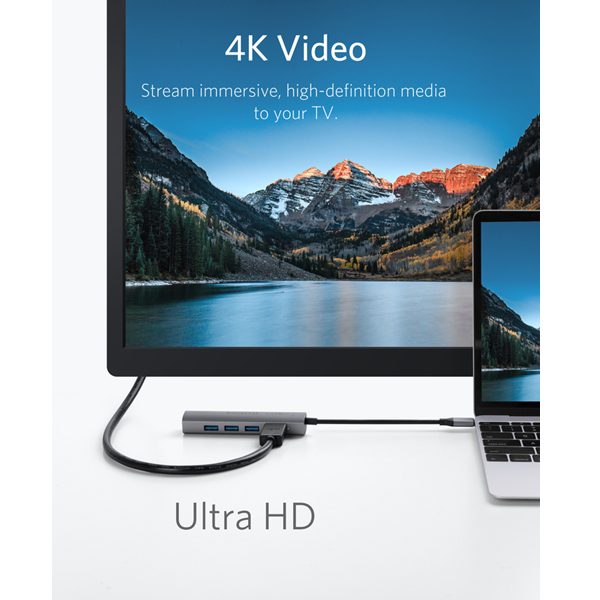 Anker USB C Hub, 5-in-1 Premium USB C Adapter with Ethernet Port - A83310A1 - Image 3