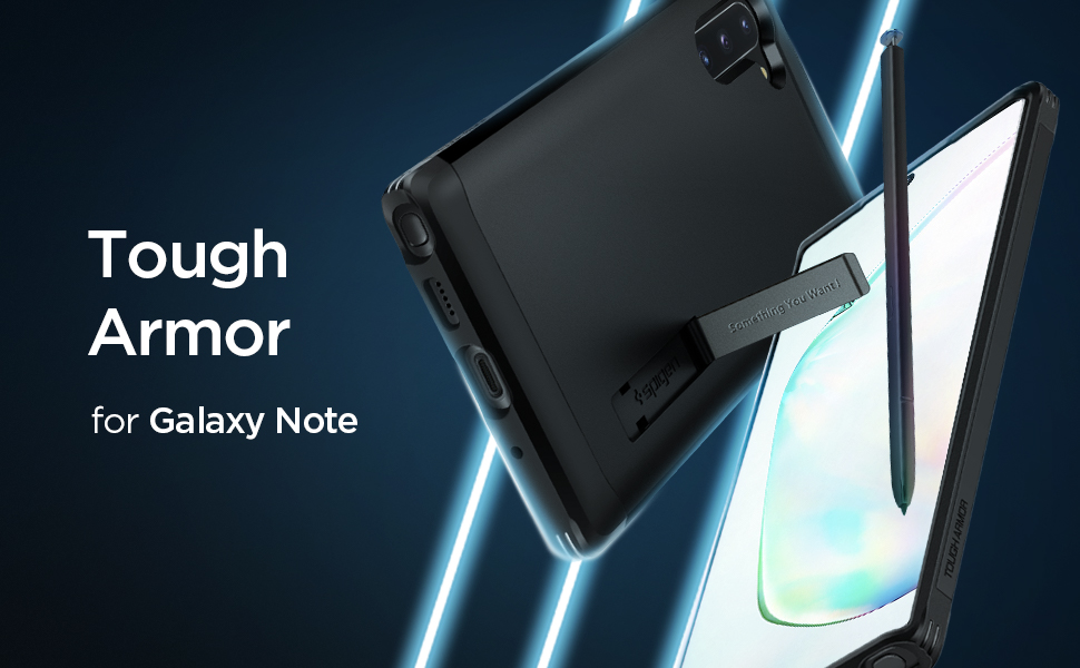 tough armor note 10 spigen
