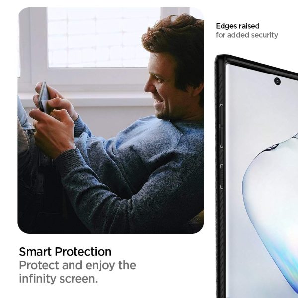 Galaxy Note 10 Case Liquid Air - Matte Black - 628CS27373 - Image 6