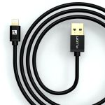 Lightning iPhone Cable by Plugin - 1.5 Meter - 4.92 Feet - Black