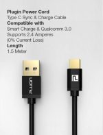 plugin type c cable