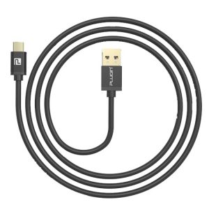 USB Type C Android Charging Cable by Plugin - 4.92 Feet - Black
