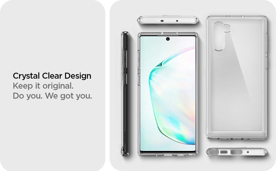 ultra hybrid note 10 cyrstal clear