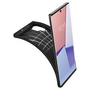 Galaxy Note 10 Plus Case Liquid Air - Matte Black - 627CS27330 - Image 6