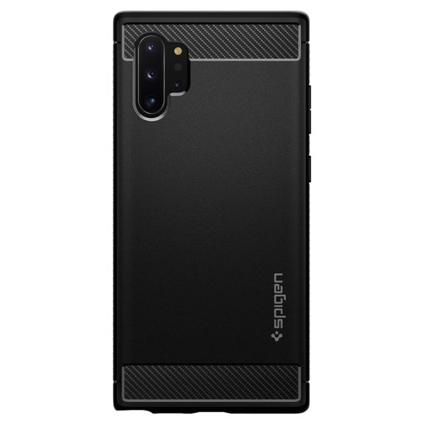 detail_galaxy_note10_plus_rugged_armor_01 Galaxy Note 10 Plus Case Rugged Armor - Matte Black - 627CS27331 - Image 10