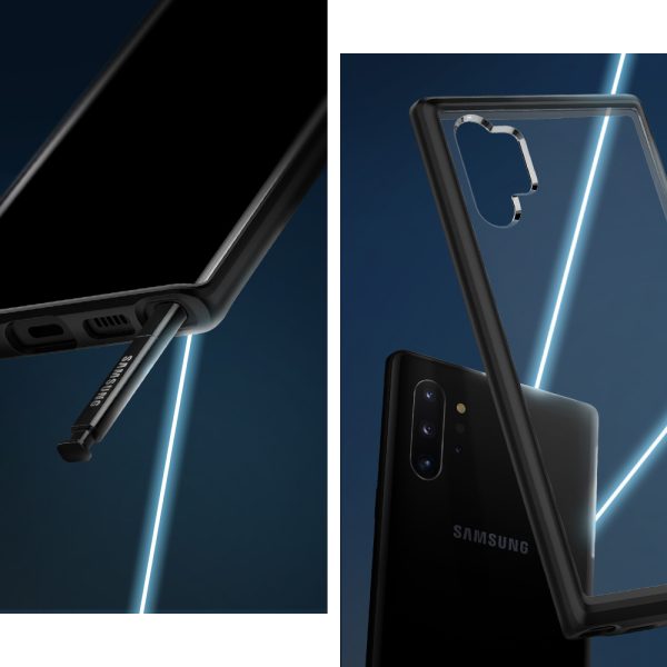 id_note10_plus_uh_blk_02 Galaxy Note 10 Plus Case Ultra Hybrid - Matte Black - 627CS27333 - Image 8