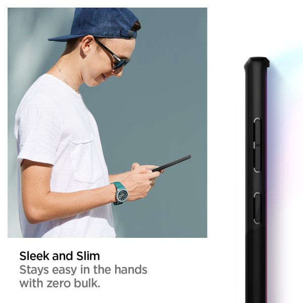 id_note10_plus_uh_blk_04 Galaxy Note 10 Plus Case Ultra Hybrid - Matte Black - 627CS27333 - Image 10