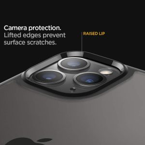 iPhone 11 Pro Max Ultra Hybrid Case by Spigen Matte Black 075CS27136 - Image 11