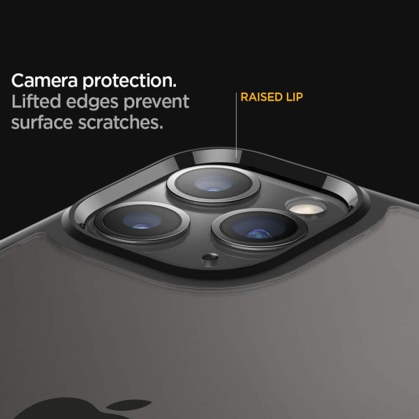 iPhone 11 Pro Max Ultra Hybrid Case by Spigen Matte Black 075CS27136 - Image 11