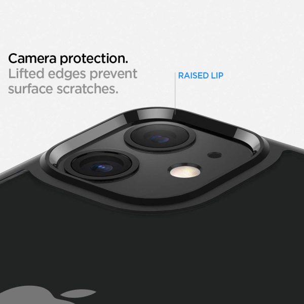 51MCF-LElUL._SL1000_ iPhone 11 Ultra Hybrid Case by Spigen Matte Black - 076CS27186 - Image 2