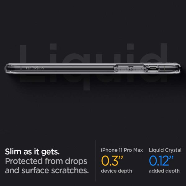 iPhone 11 Pro Max Liquid Crystal Case by Spigen Space Crystal 075CS27130 - Image 3