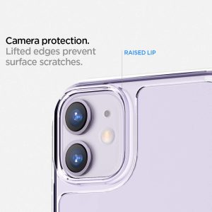 iPhone 11 Quartz Hybrid Case by Spigen Crystal Clear 076CS27187 - Image 2