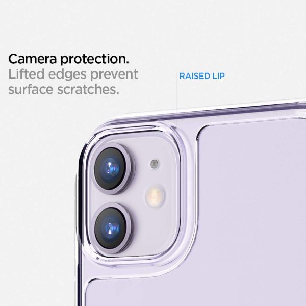 iPhone 11 Quartz Hybrid Case by Spigen Crystal Clear 076CS27187 - Image 2