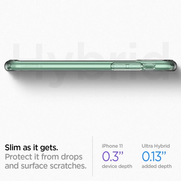 iPhone 11 Ultra Hybrid Case by Spigen Crystal Clear - 076CS27185 - Image 2