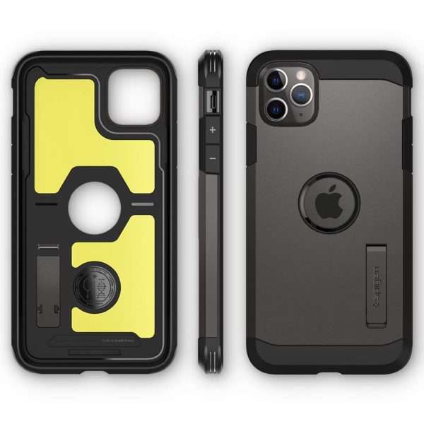 iPhone 11 Pro Max Tough Armor XP Case by Spigen Gunmetal 075CS27428 - Image 4