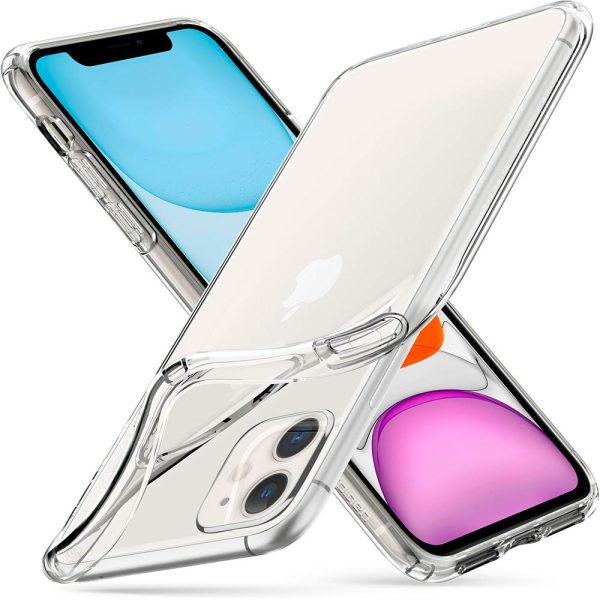 iPhone 11 Liquid Crystal Case by Spigen Crystal Clear 076CS27179 - Image 7
