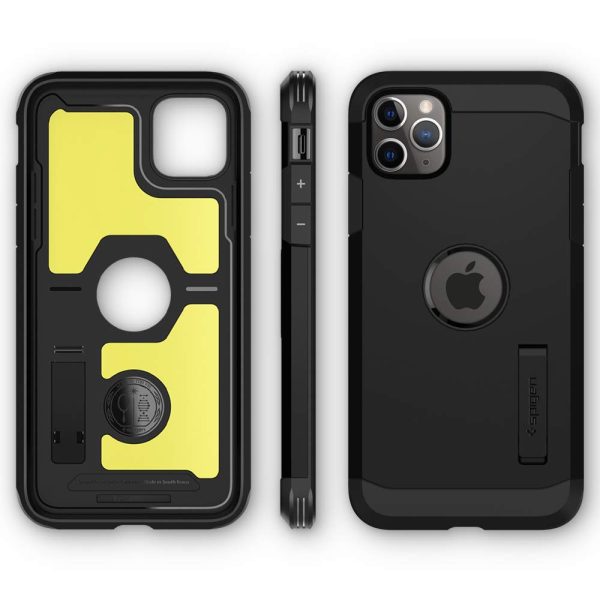 iPhone 11 Pro Max Tough Armor XP Case by Spigen Black 075CS27429 - Image 3