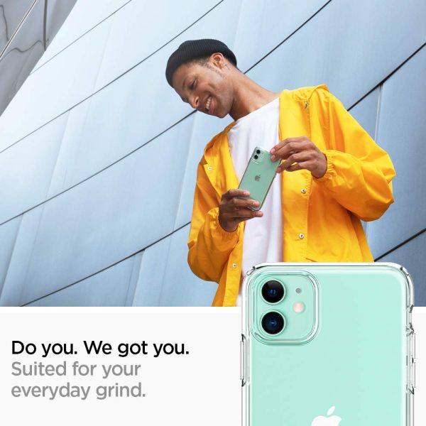 iPhone 11 Liquid Crystal Case by Spigen Crystal Clear 076CS27179 - Image 5