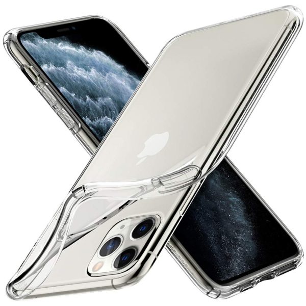 iPhone 11 Pro Max Liquid Crystal Case by Spigen Crystal Clear 075CS27129 - Image 3