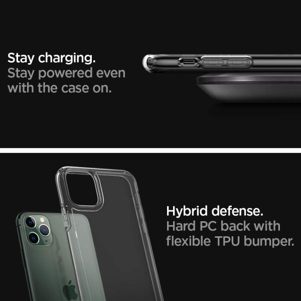 61j9MqazuGL._SL1000_ iPhone 11 Pro Max Ultra Hybrid Case by Spigen Crystal Clear 075CS27135 - Image 7