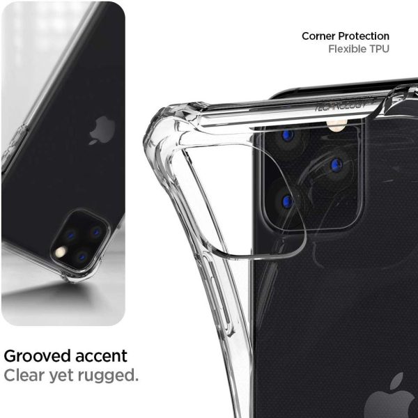iPhone 11 Pro Max Rugged Crystal Transparent Case by Spigen ACS00061 - Image 5