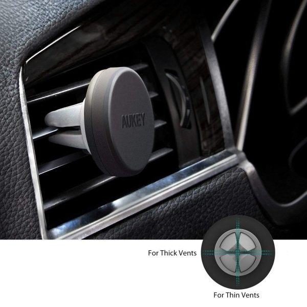 AUKEY Car Phone Mount Magentic Air Vent - Black - HD-C5 - Image 5