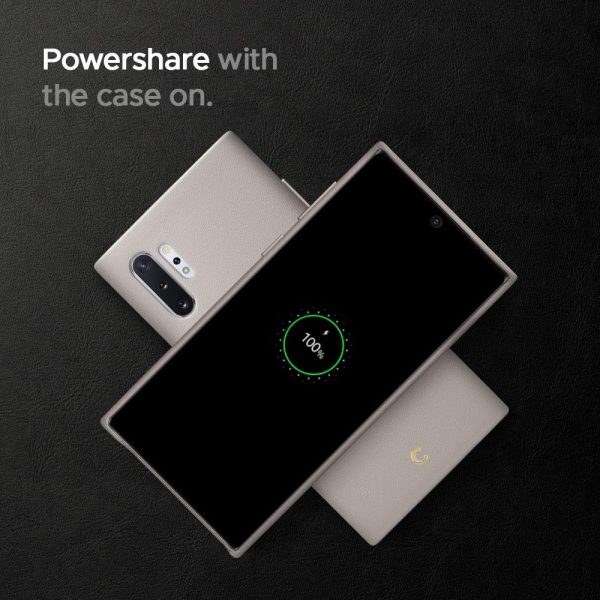 Galaxy Note 10 Plus Leather Case Taupe - Basic Leather Collection by CYRILL - 627CS27363 - Image 7