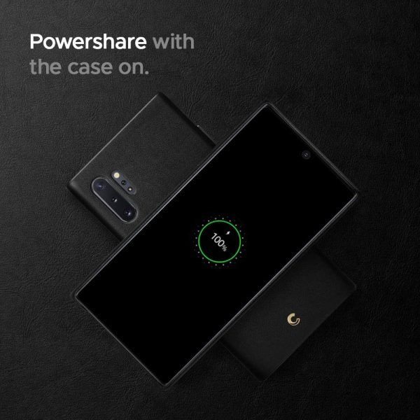 Galaxy Note 10 Plus Leather Case Black - Basic Leather Collection by CYRILL - 627CS27362 - Image 10