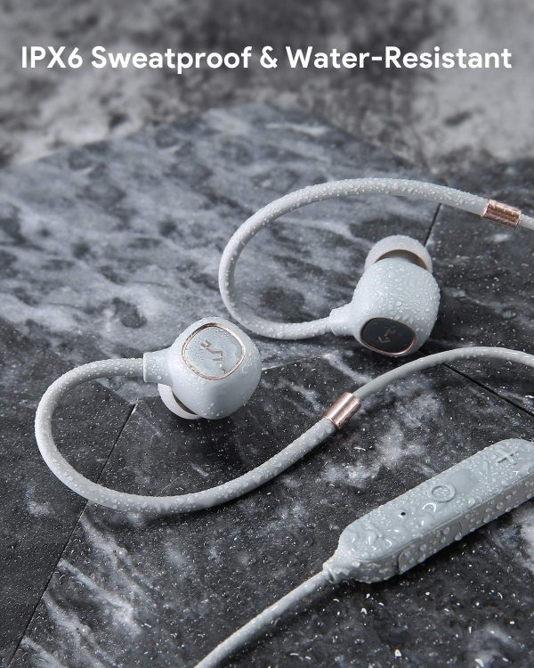 AUKEY High Definition Dual Driver Wireless Earbuds - EP-B80 - Gray - Image 6