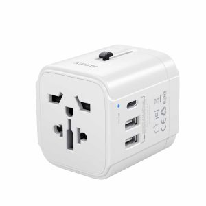 aukey universal travel charger pa-ta01 white