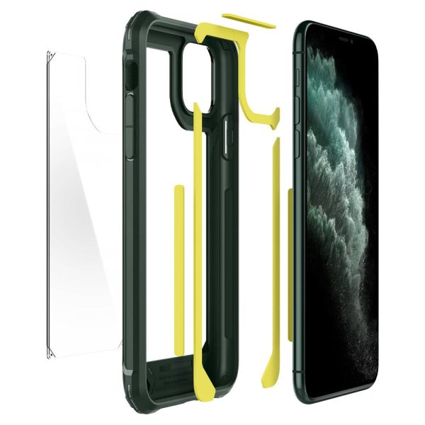 iPhone 11 Pro Gauntlet Super Tough Case by Spigen Hunter Green 077CS27517 - Image 5