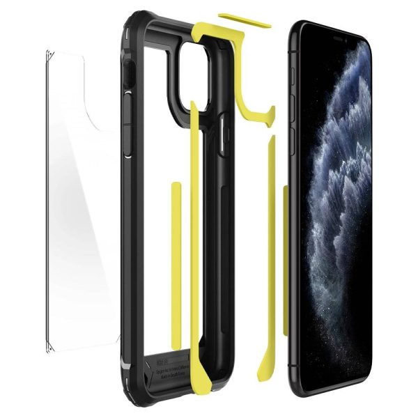iPhone 11 Pro Max Gauntlet Super Tough Case by Spigen Carbon Black 075CS27495 - Image 4