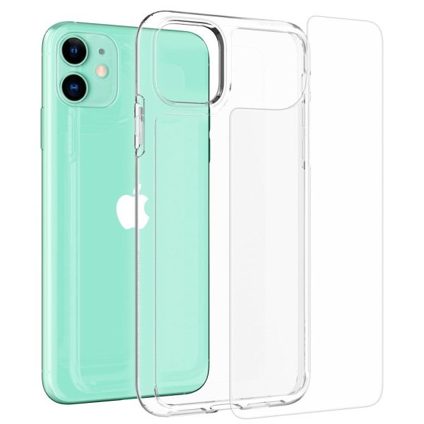 iPhone 11 Quartz Hybrid Case by Spigen Crystal Clear 076CS27187 - Image 11